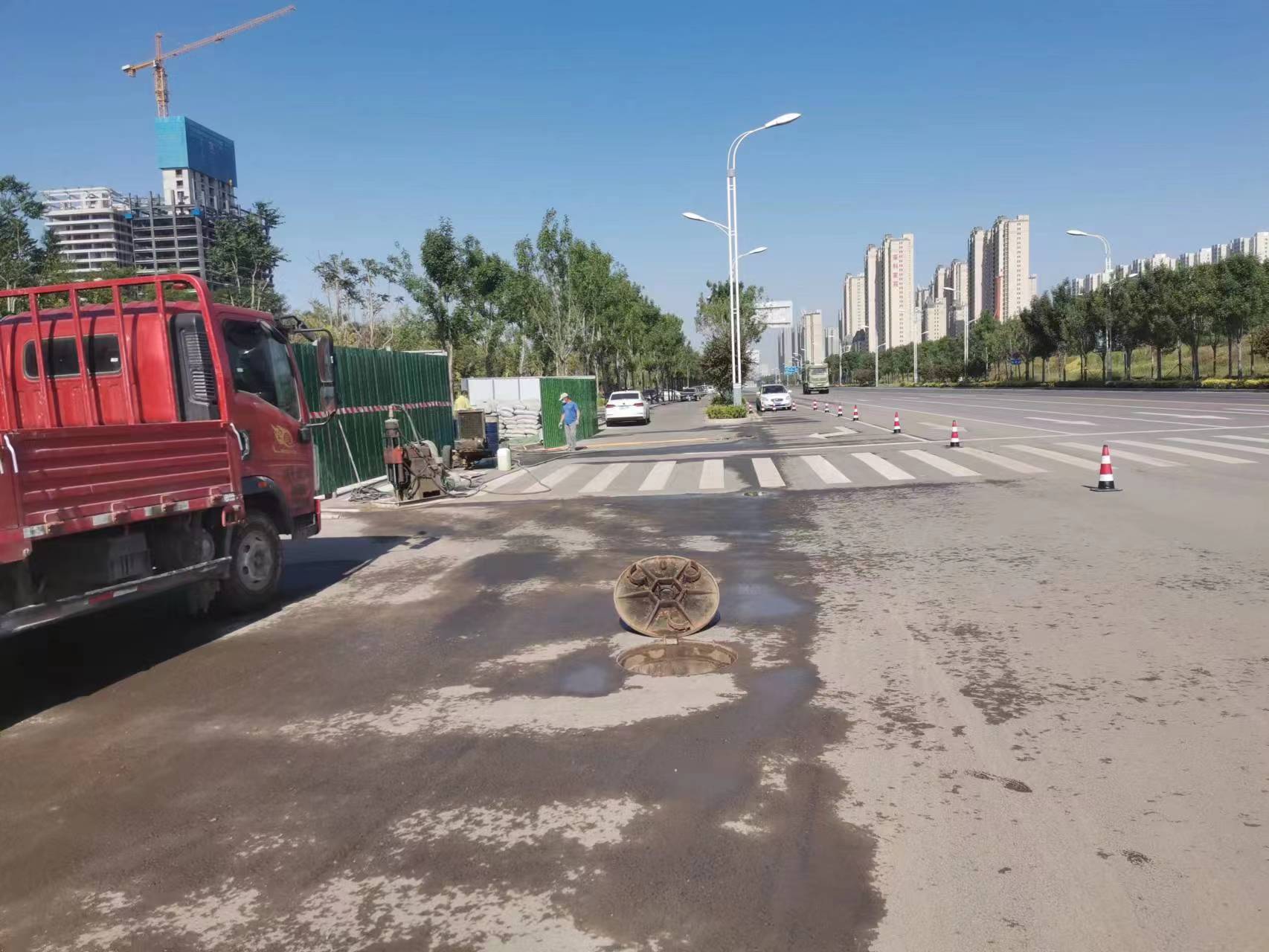 江汉路面地基沉降注浆